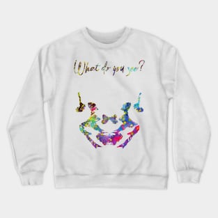 Rorschach inkblot test Crewneck Sweatshirt